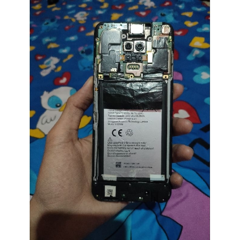 Infinix note 7 minus lcd