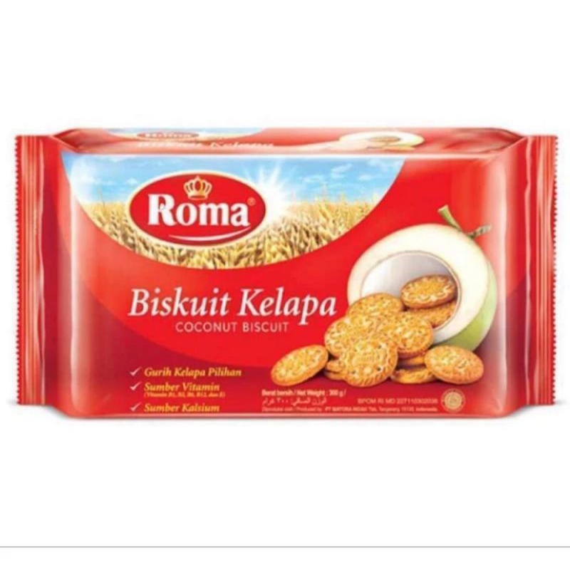 

Roma Biscuit Kelapa 300 gram