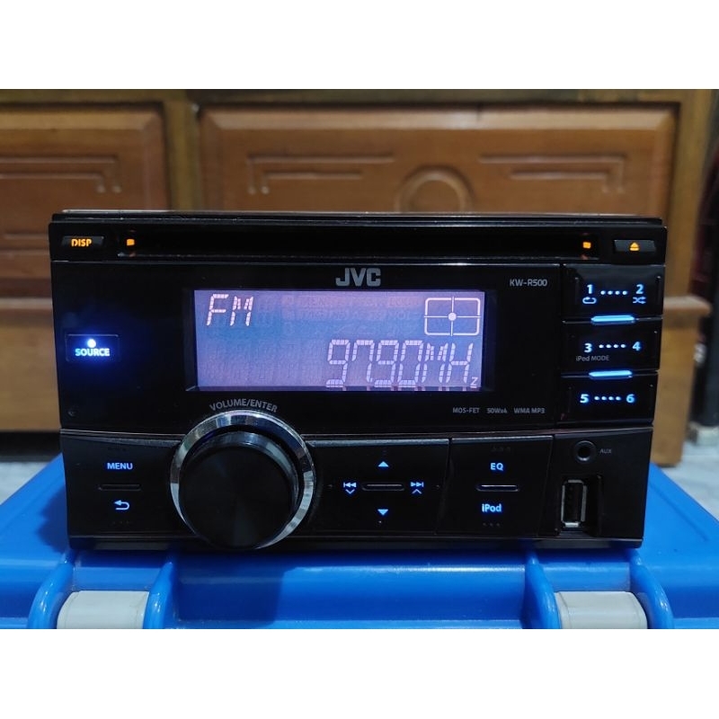 head unit, tape mobil double din JVC KW-R500H4