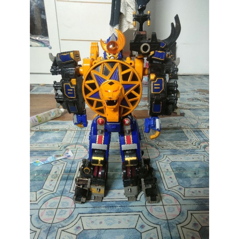 DX megazord ninja storm zord gouraijin senpuujin goraisenpujin hurricaneger