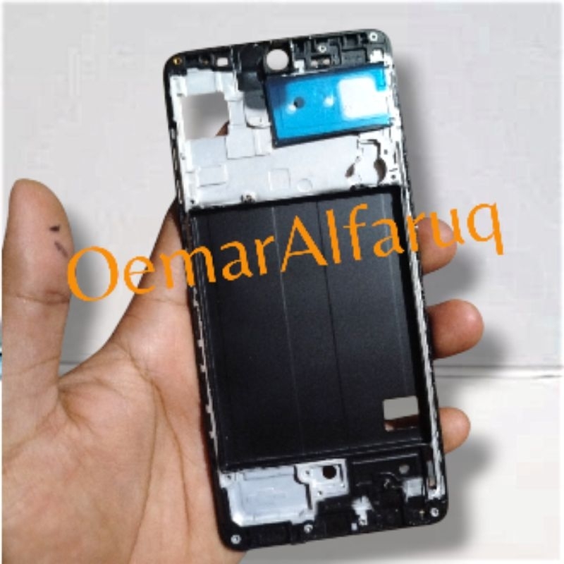 Frame Bezel Tulang Tengah Dudukan LCD Samsung Galaxy A51 A515 - Sparepart Original