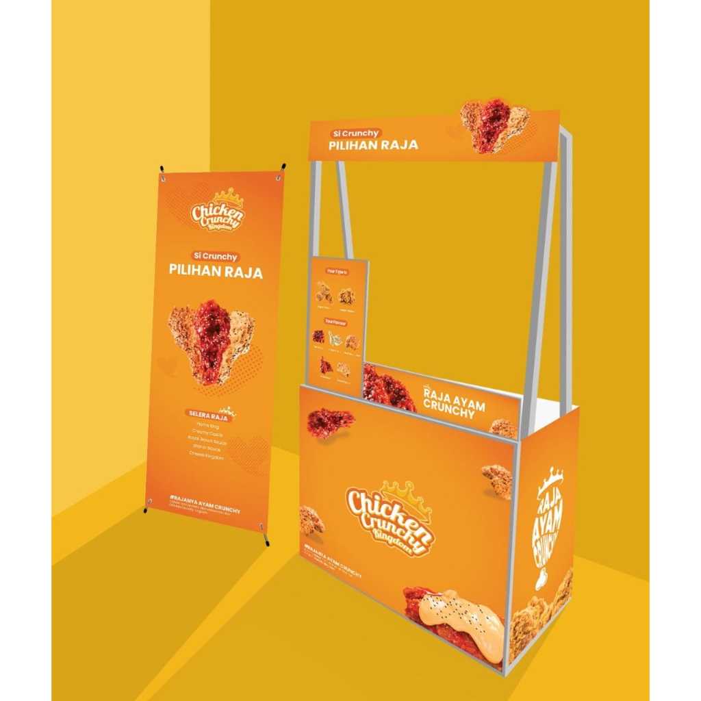 

Paket Kemitraan / Paket Franchise Chicken Crunchy Kingdom