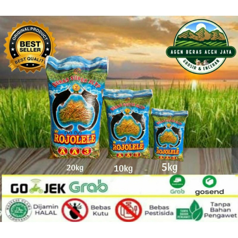 

BERAS ROJOLELE AA3 - 20KG, 10KG, 5KG DAN 25LT, 20LT, 15LT, 10LT, 5LT.