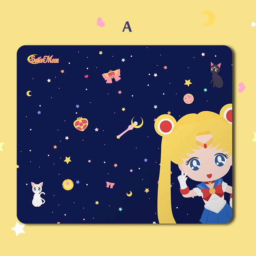 KP8 Feragatha Custom Gaming Mousepad Antislip Kartun Sailor Moon Jepang Mousepad By Feragatha