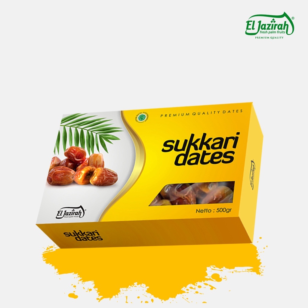 

El Jazirah Kurma Sukkari Box Premium 500gr