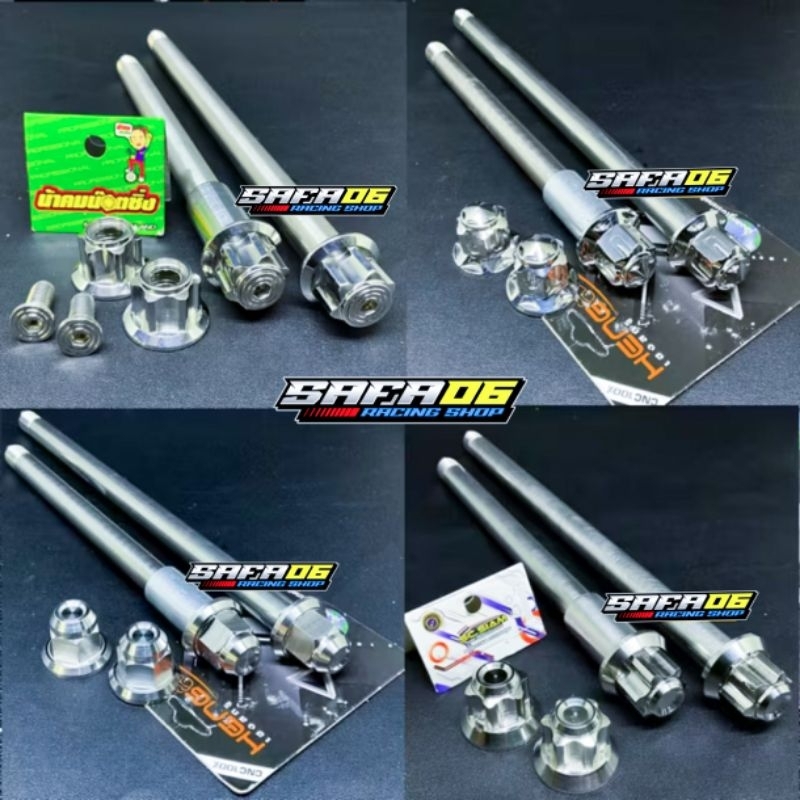 MUR AS RODA DEPAN DAN BELAKANG NINJA R SS RR PROBOLT  STAINLESS ORIGINAL THAILAND