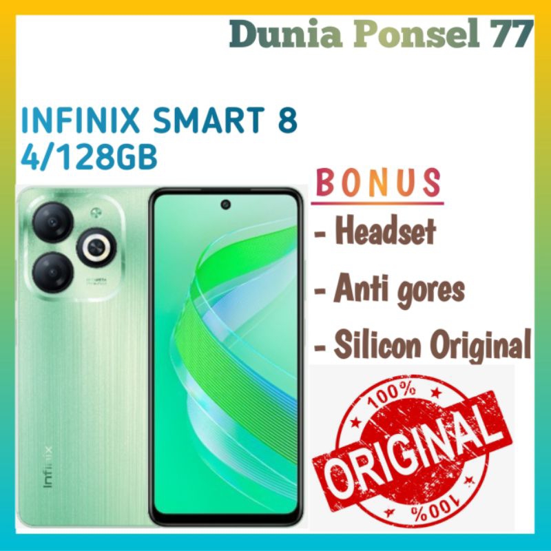 GRATIS ONGKIRR!! INFINIX SMART 8 4/128GB | INFINIX SMART 8 3/64GB