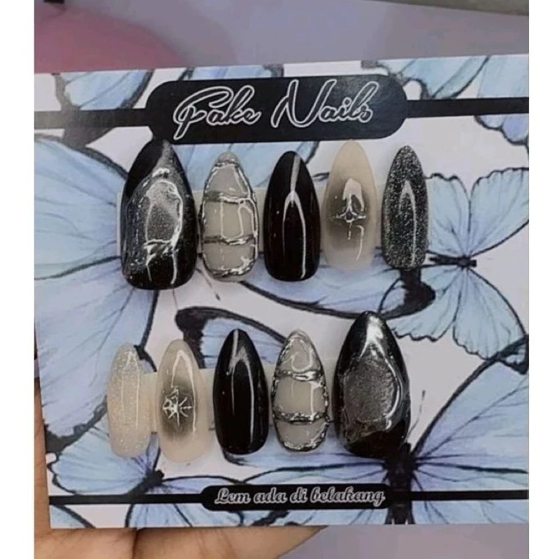 ❤️Amani❤️ Kuku Palsu 3D/ Press On Nail/Kuku Palsu Surakarta