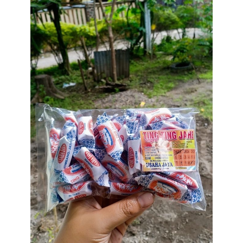 

Permen Jahe Ting-Ting kemasan Pack isi 40pcs