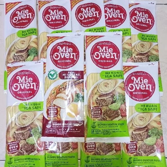 

Mie Oven Instant Goreng Bawang Putih Iga Sapi 78 gram