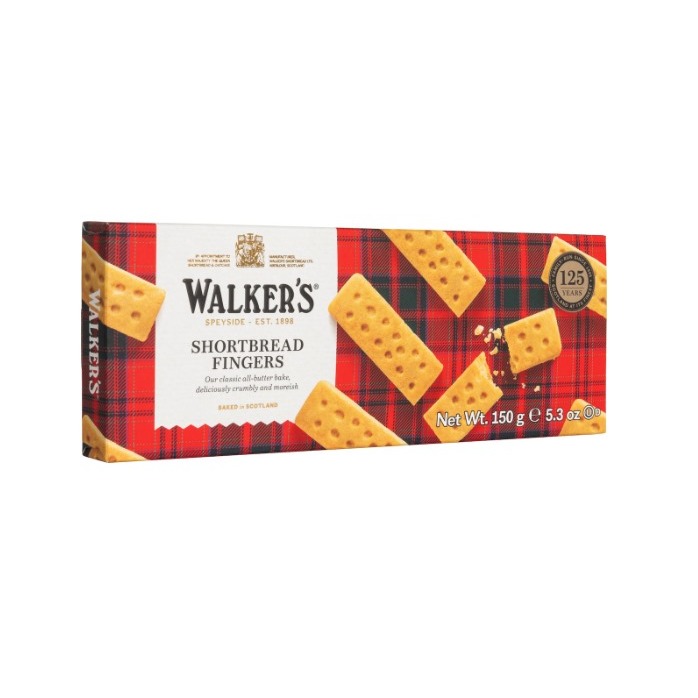 

Walkers Shortbread Fingers 150g/Butter Bread Cookies