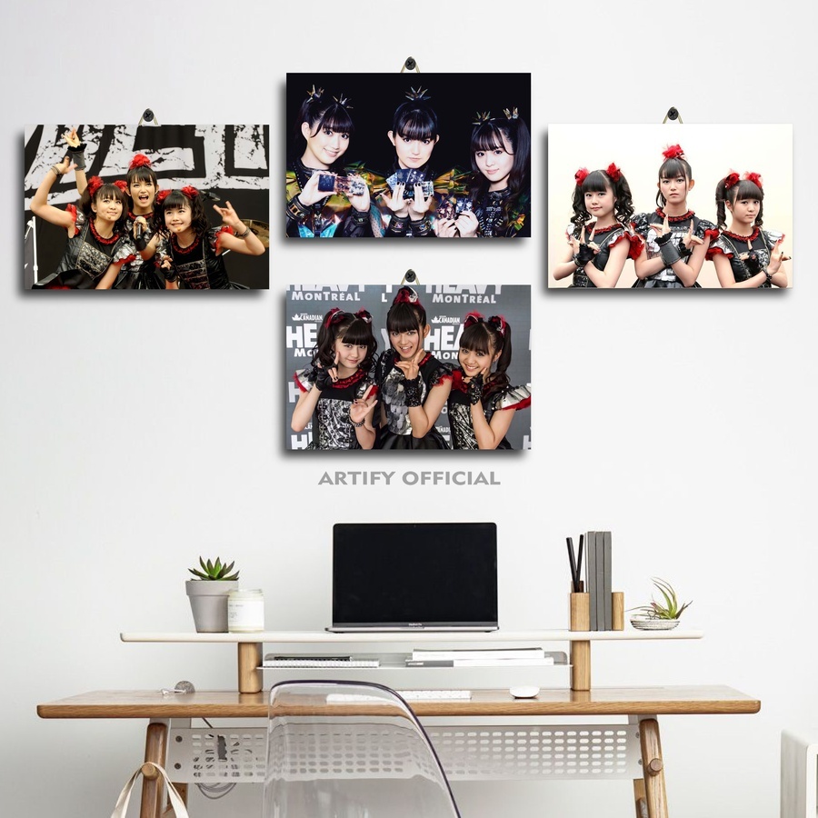 Poster Momoko Moa Babymetal | Artify Official| Poster Kamar Babymetal Band | Hiasan Keren |SKK/ITPUN