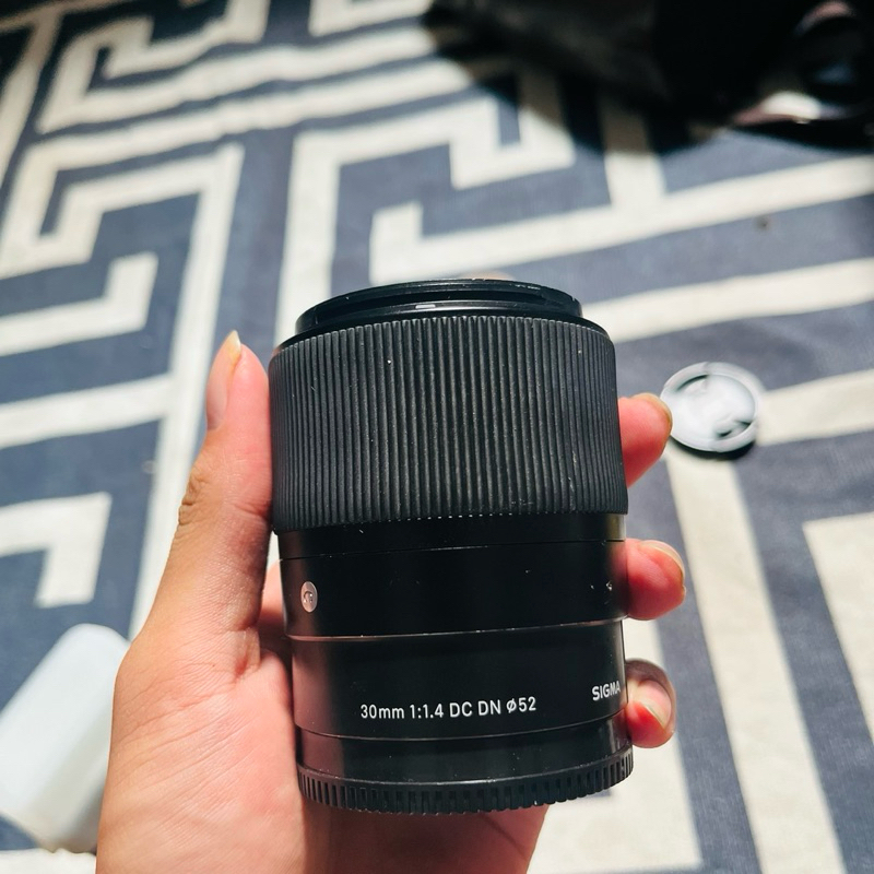 lensa sigma 30mm f1.4 for sony e mount second