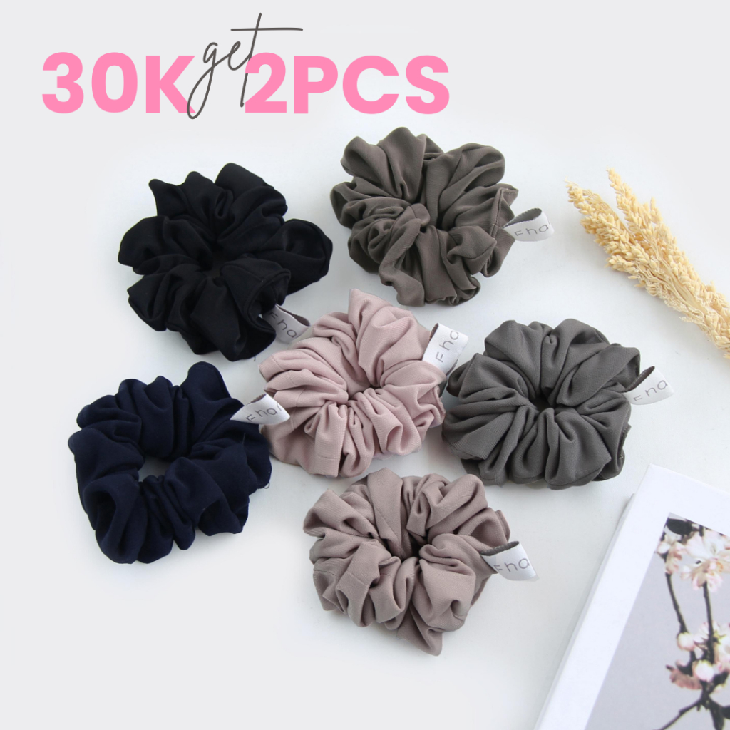 Fhanza Project - Scrunchie Hijab Ikat Rambut Cepol Hijab