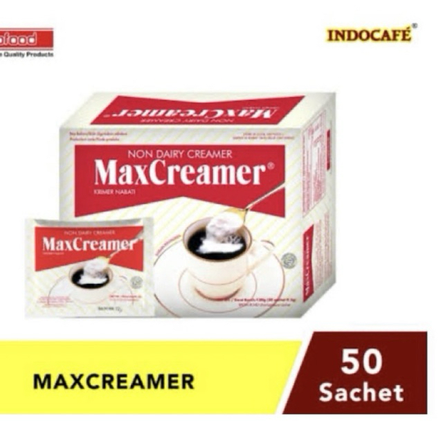 

MAX CREAMER isi 50 sachet (3gr)