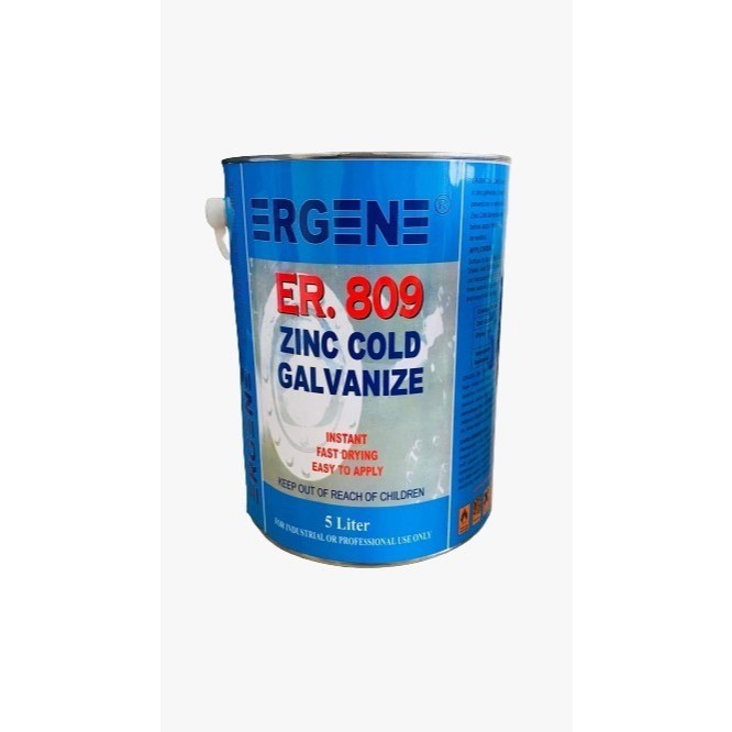 Zinc Cold Galvanize 5 Liter-HotDip Galvanis Dingin-Anti Karat-Instan Celup Kuas Semprot