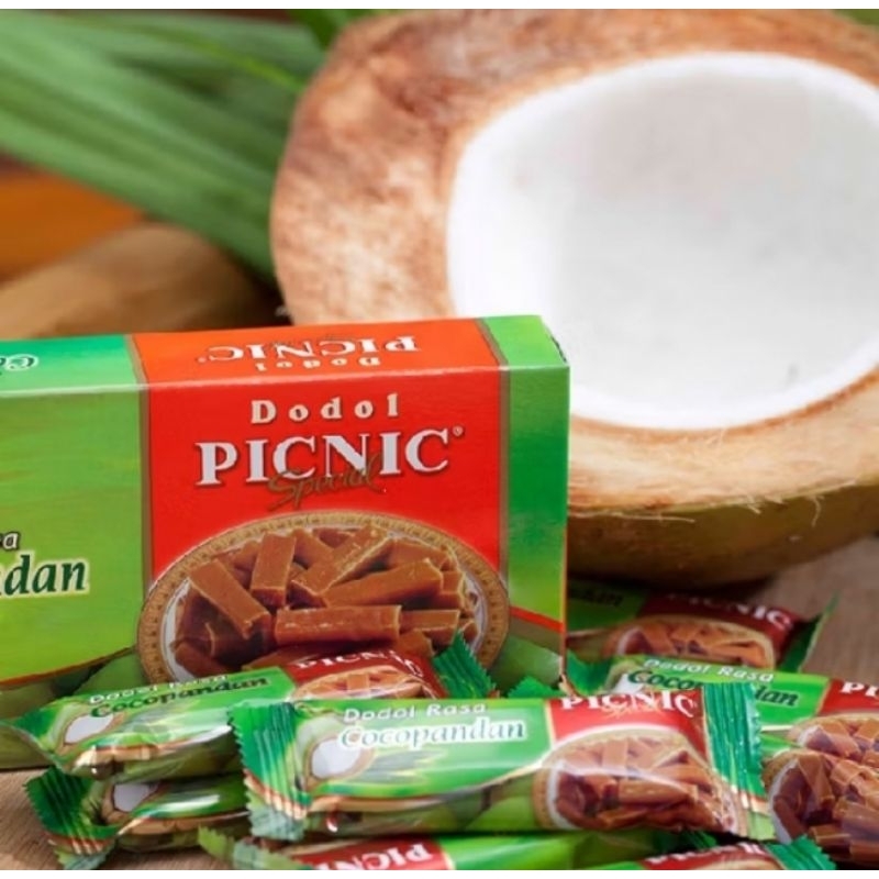 

Dodol Picnic Rasa Cocopandan Khas Garut 200 Gram