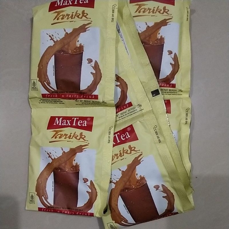 

MAX TEA TARIK ISI 10 SACHET ,PER RENTENG