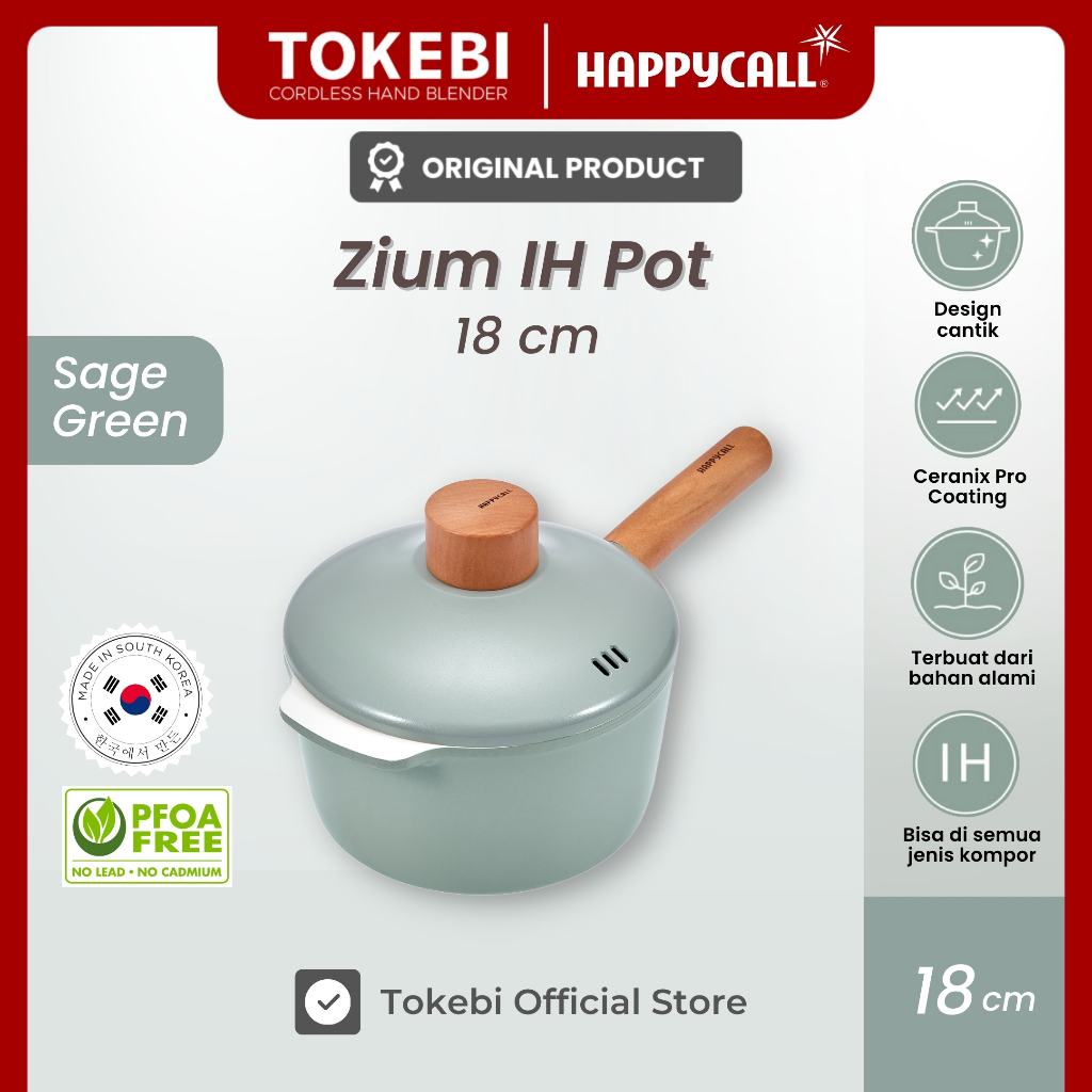 Happycall Zium IH Pot 18 cm