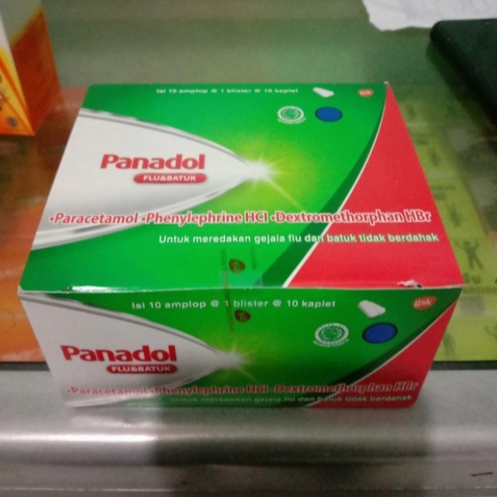 panadol hijau 1 box