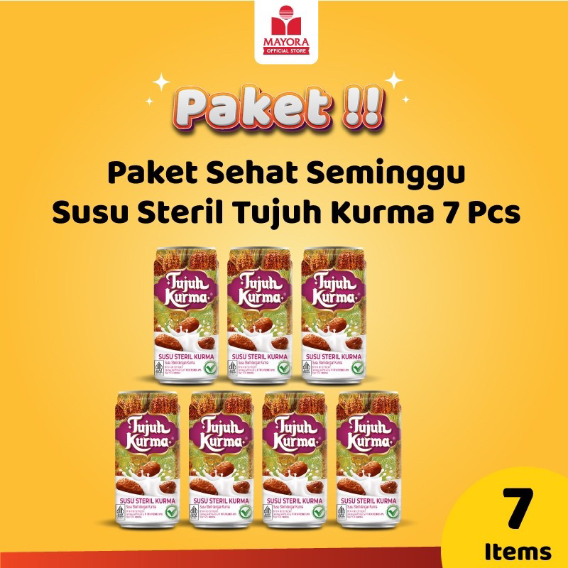 

Paket Sehat Susu Steril 7 Kurma 7pcs