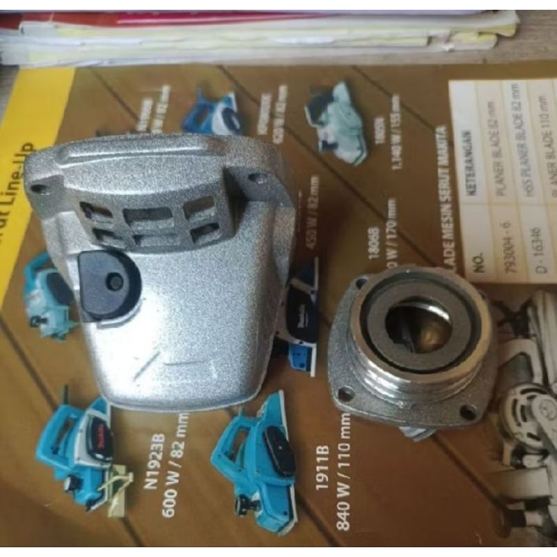 Gear housing + Bearing box 9553B