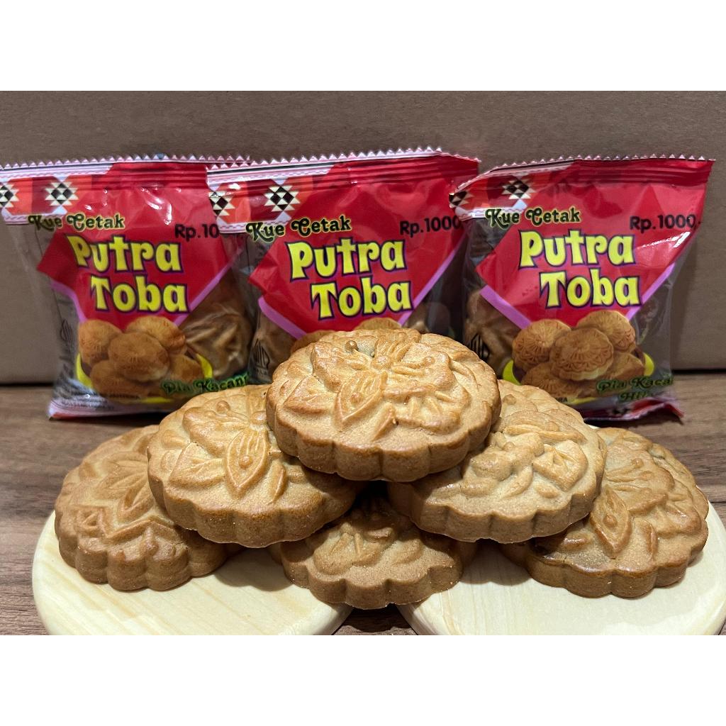 

Pia Kue cetak Putratoba isi 50 Pcs rasa kacang hijau isi lebih besar 30GR Mooncake Snack jadul halal