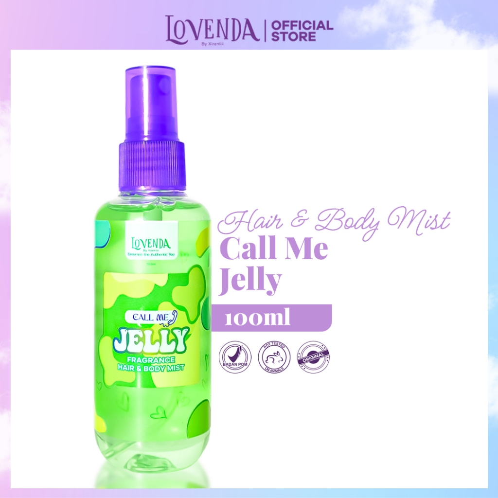 Lovenda Hair & Body Mist Call Me JELLY - Fragrance Hair & Body Mist