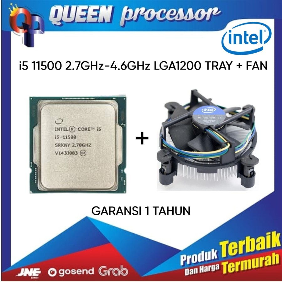 PROCESSOR INTEL CORE i5 11500 [TRAY+FAN] SOCKET 1200 2.7GHz