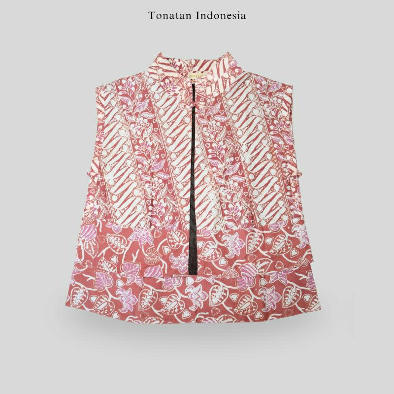 Outer Batik Kerja Wanita Elegant Style Cap Tulis