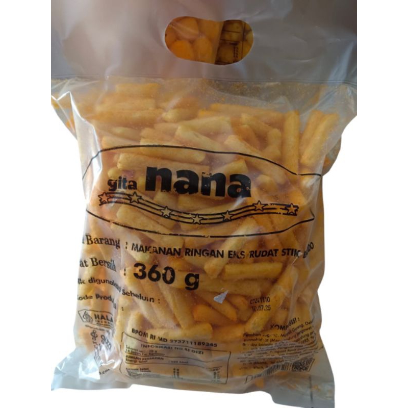 

Gita nana snack stick makanan ringan ekstrudat 360g Varian balado