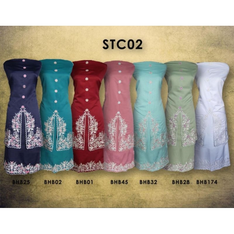 Mitra Bordir-Kain Sulam/Baju Kurung (STC02)