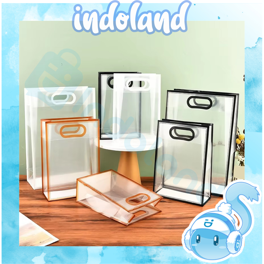 

☀ INDOLAND ☀ Tas Mika Polos Doff | Goodie Bag | Tas Bingkisan | Tas Doff List White R1182