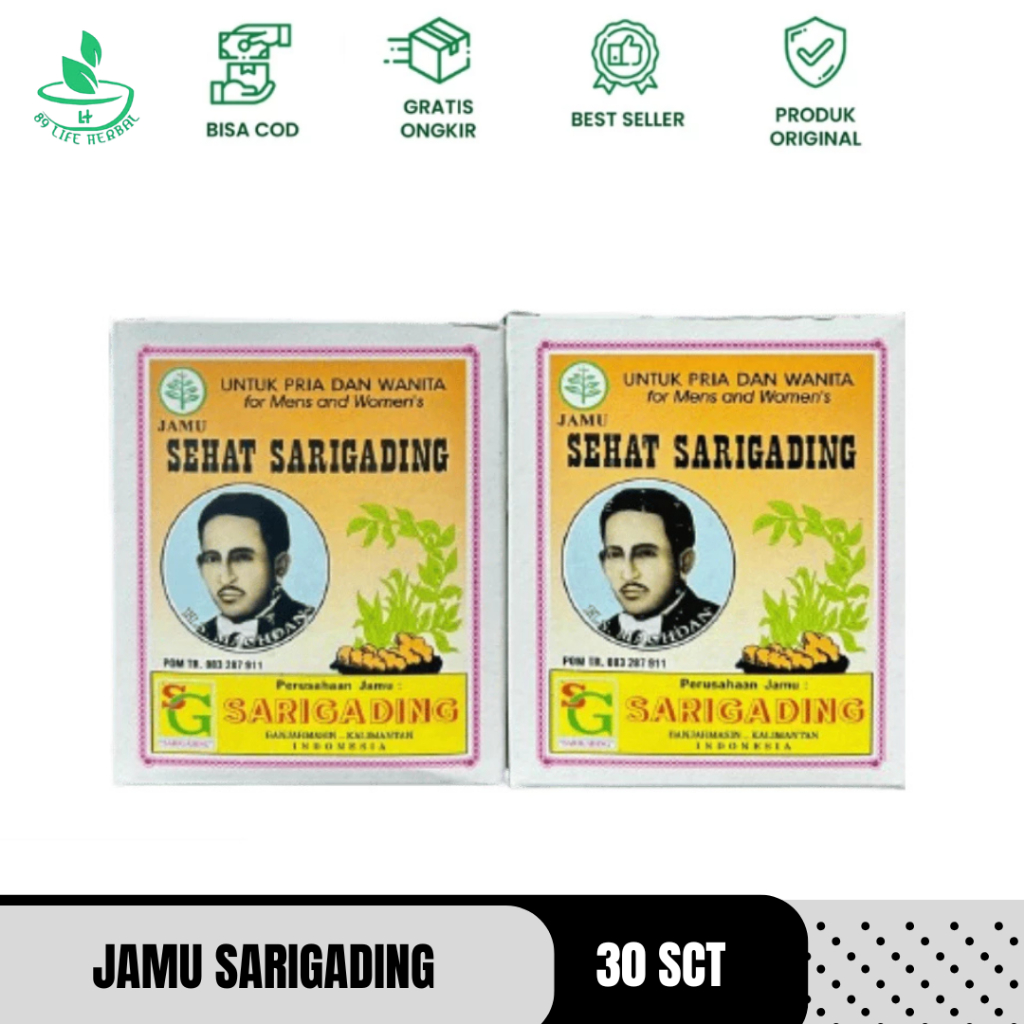 

JAMU SEHAT SARIGADING BOX ISI 10 BUNGKUS(100%ORIGINAL)