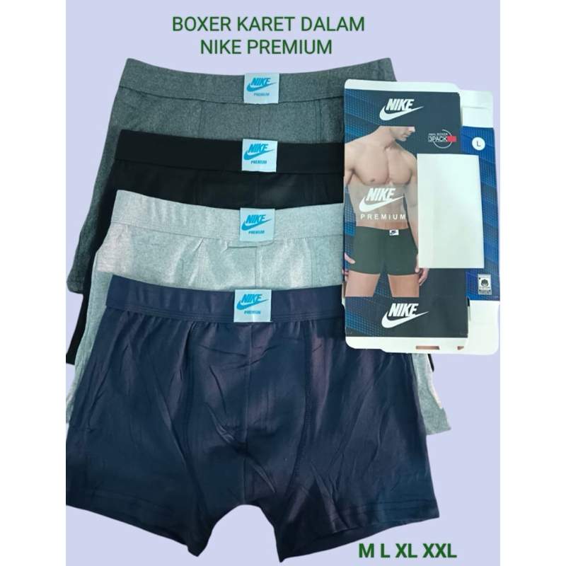 (3 pcs ) Celana dalam Boxer Pria Nike Premium Termurah dan berkualitas