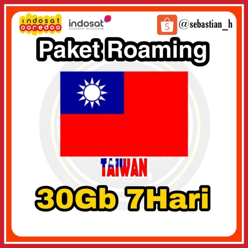 PAKET DATA ROAMING TAIWAN INDOSAT IM3