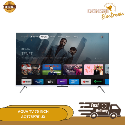 AQUA TV 75 INCH AQT75P751UX GOOGLE TV