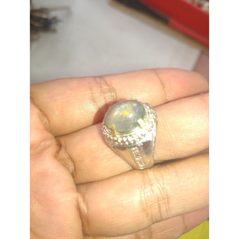 cincin batu Kalimaya teh asli banten