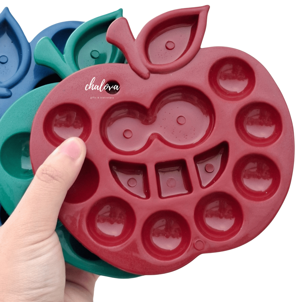 

[PCS] PALET WARNA BENTUK BESAR / PAINT PALLETE / PALET KUAS CAT MELUKIS PAINT TRAY