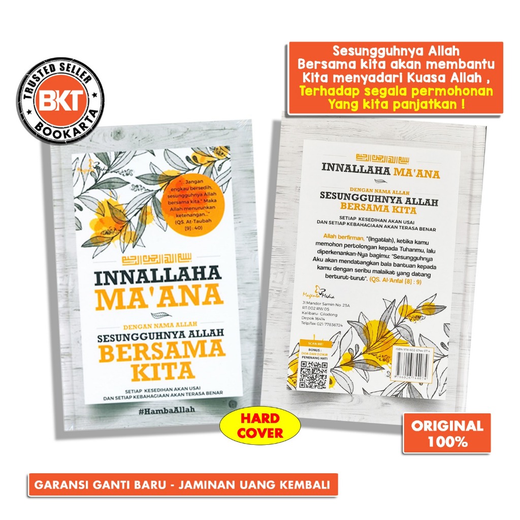BUKU MOTIVASI ISLAM INNALLAHA MA'ANA
