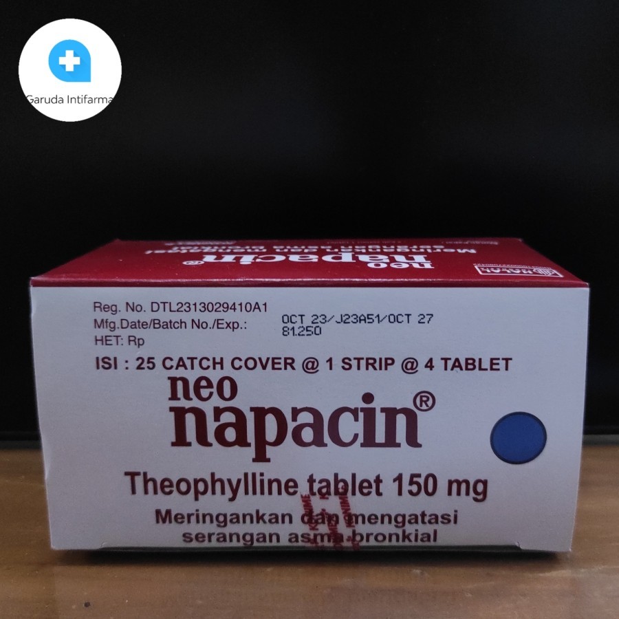 Neo Napacin BOX (isi 25 strip, 100 tablet)
