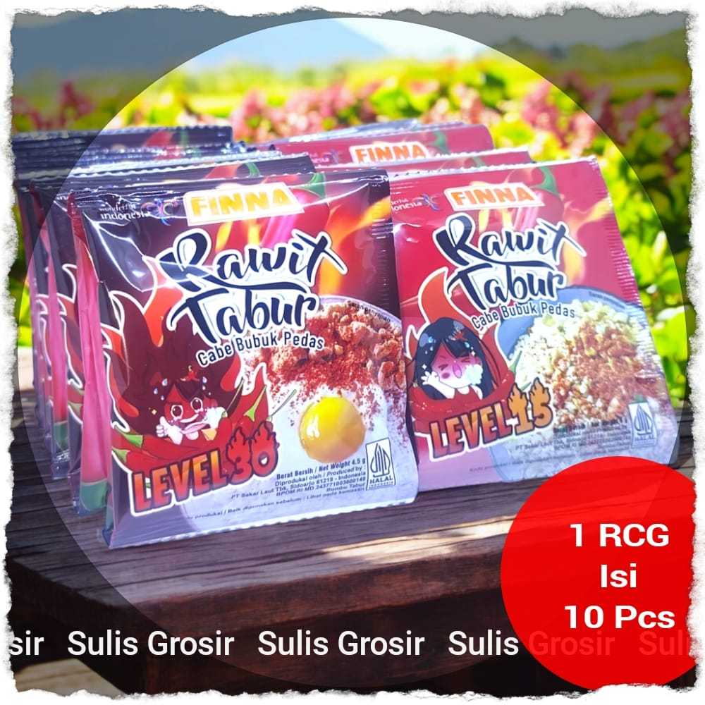 

Finna Rawit Tabur Level 15 dan Level 30 Serenceng Isi 10 sachet