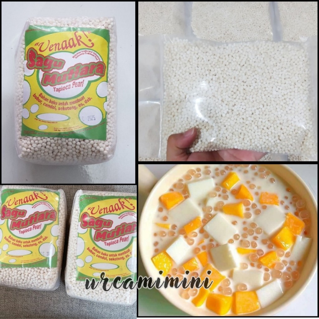 

Uenaak! Sagu Mutiara PUTIH 500Gr