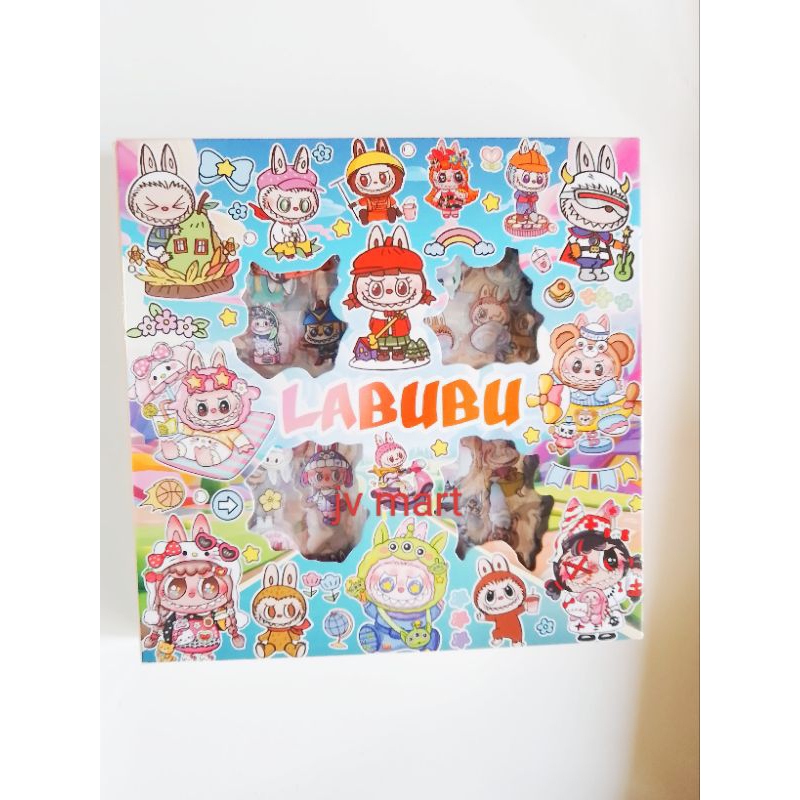 (1 BOX) STICKER AESTHETIC LABUBU