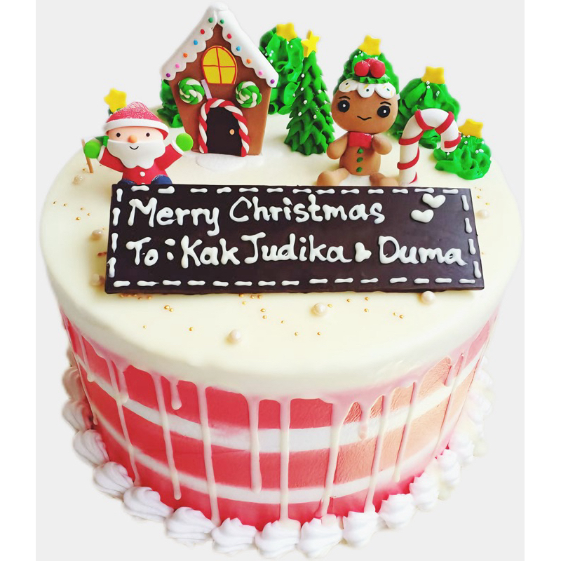 

Christmas Pinky Cake