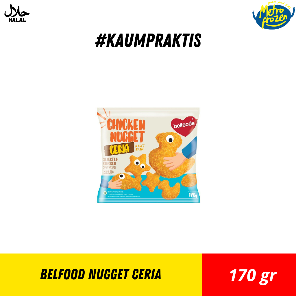 

Belfood Nugget Ceria 170gr