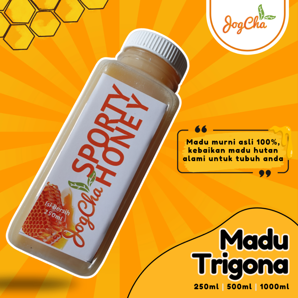

Madu Asli Murni Trigona Klanceng JOGCHA Honey Natural Raw 100% Pure Original Madu Hutan Multiflora