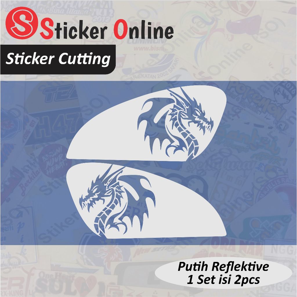 Stiker Striping Naga XSR 155 | Sticker Cutting Striping Naga XSR 155 Tangki Motor