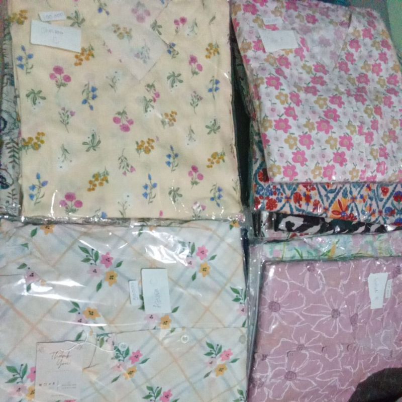 Daster Piyama Katun Rayon Premium Wanita Dewasa