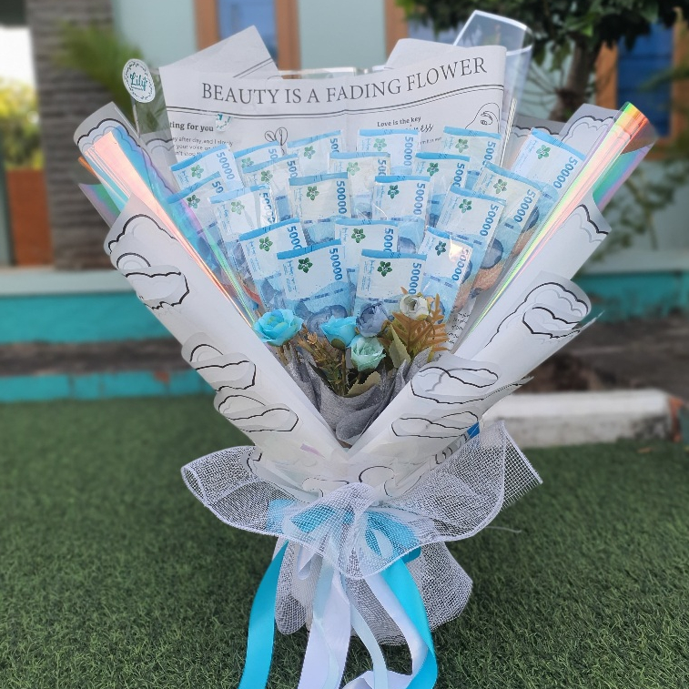 BUKET UANG KOSONG / BUKET UANG JUMBO / BUKET UANG MAINAN / BUKET UANG QUSTOM